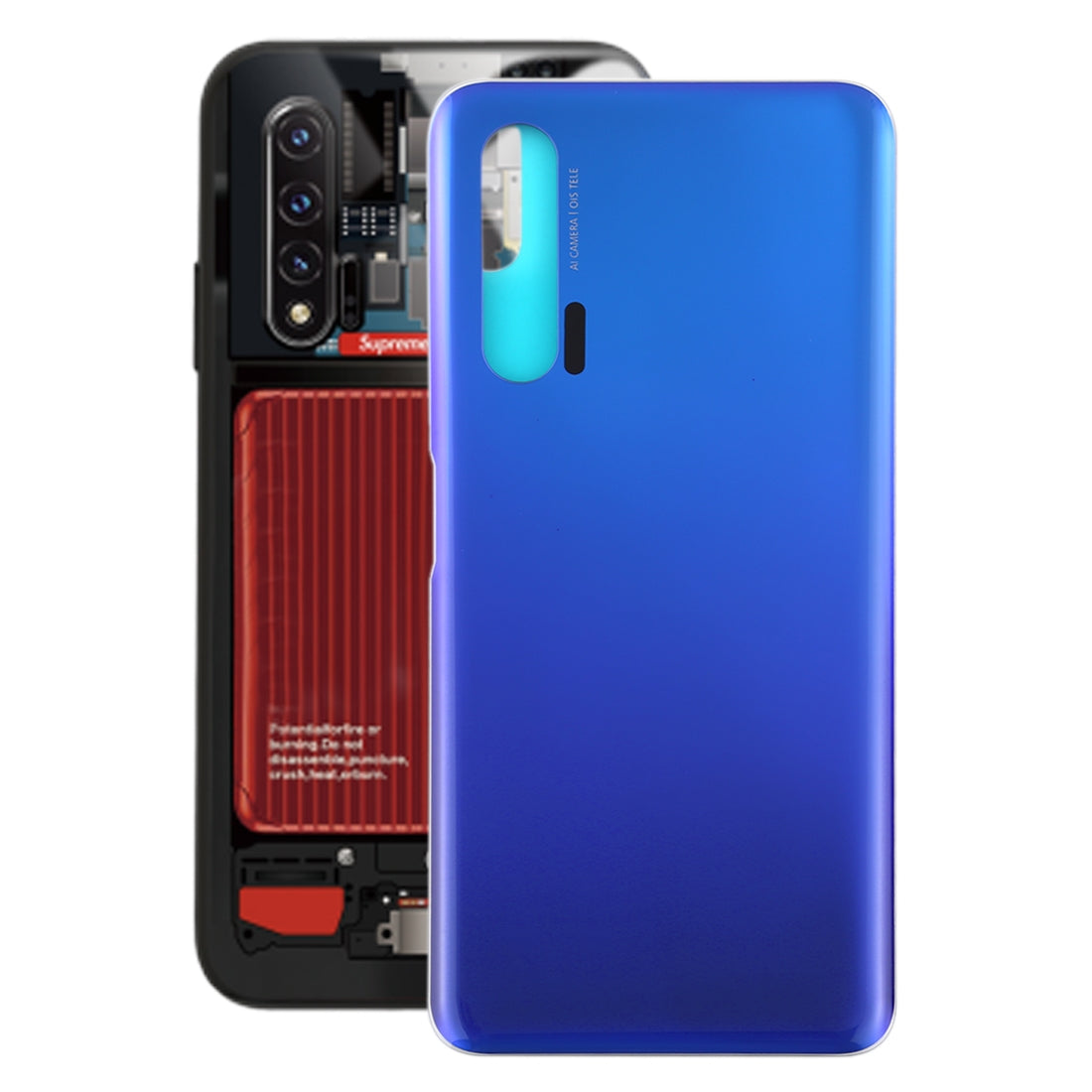 Battery Back Cover for Huawei Nova 6 4G Blue