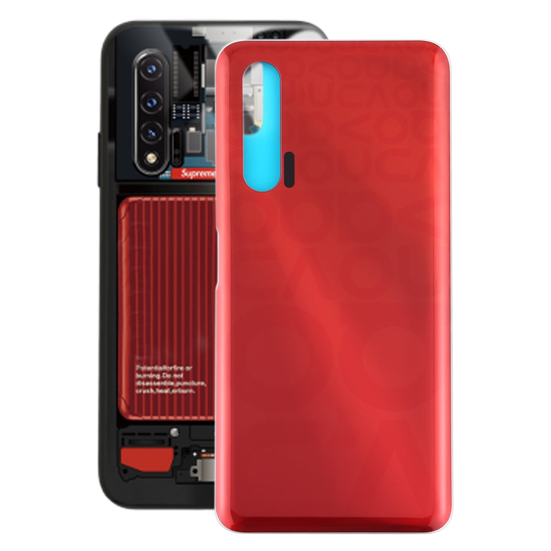 Battery Back Cover for Huawei Nova 6 4G Red