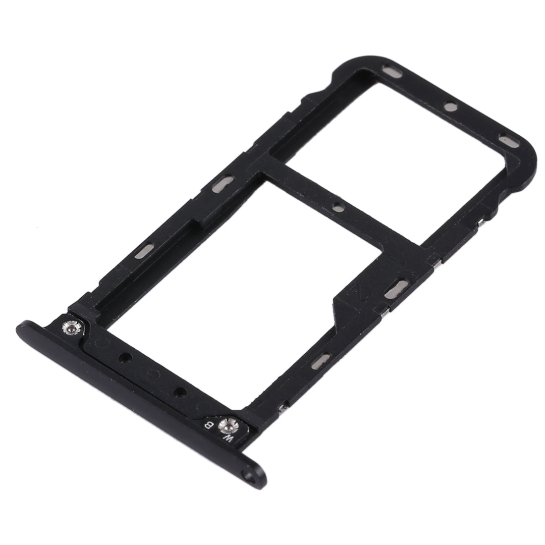 2 SIM Card Tray / Micro SD Card Tray for Xiaomi Redmi 5 Plus Black
