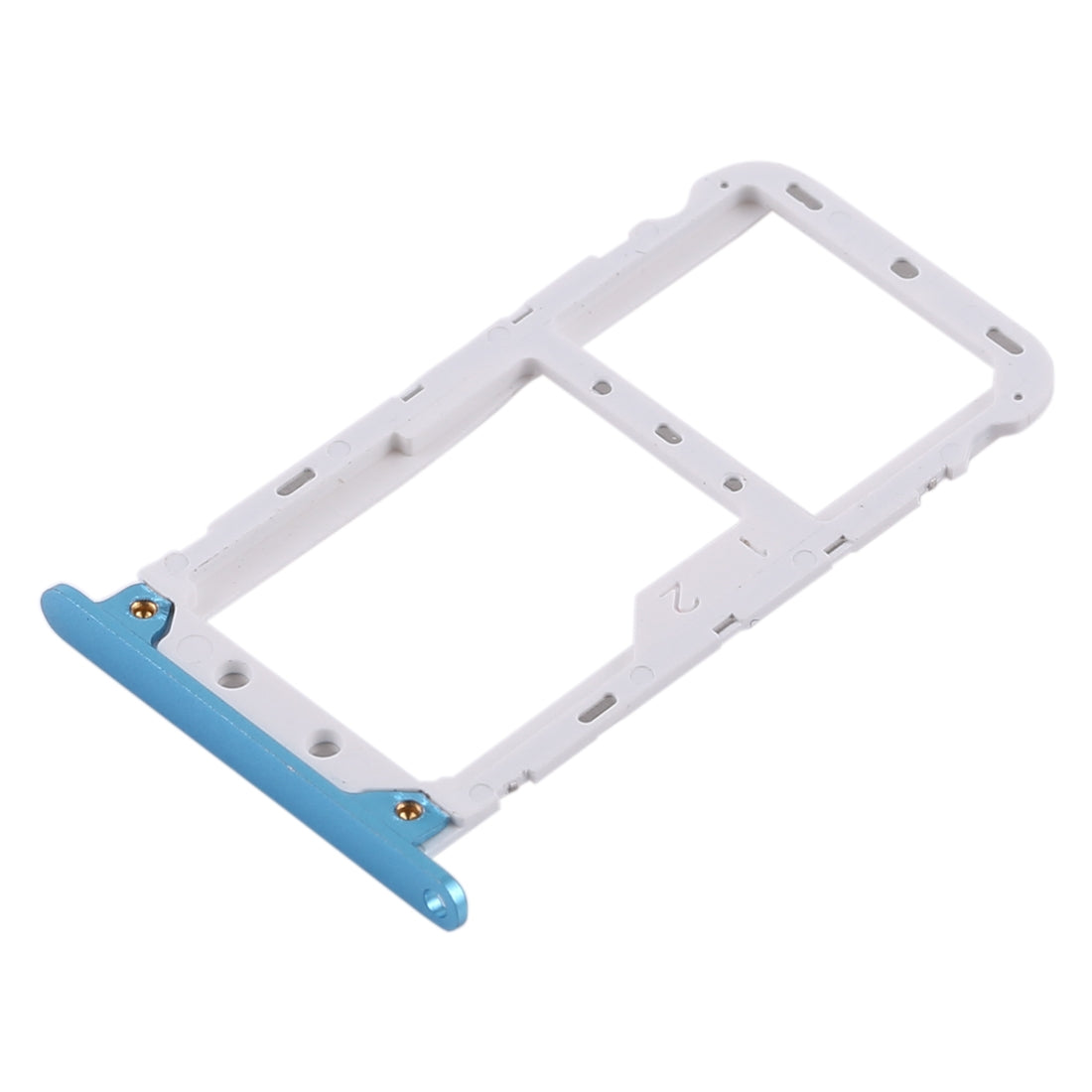 2 SIM Card Tray / Micro SD Card Tray for Xiaomi Redmi 5 Plus Blue