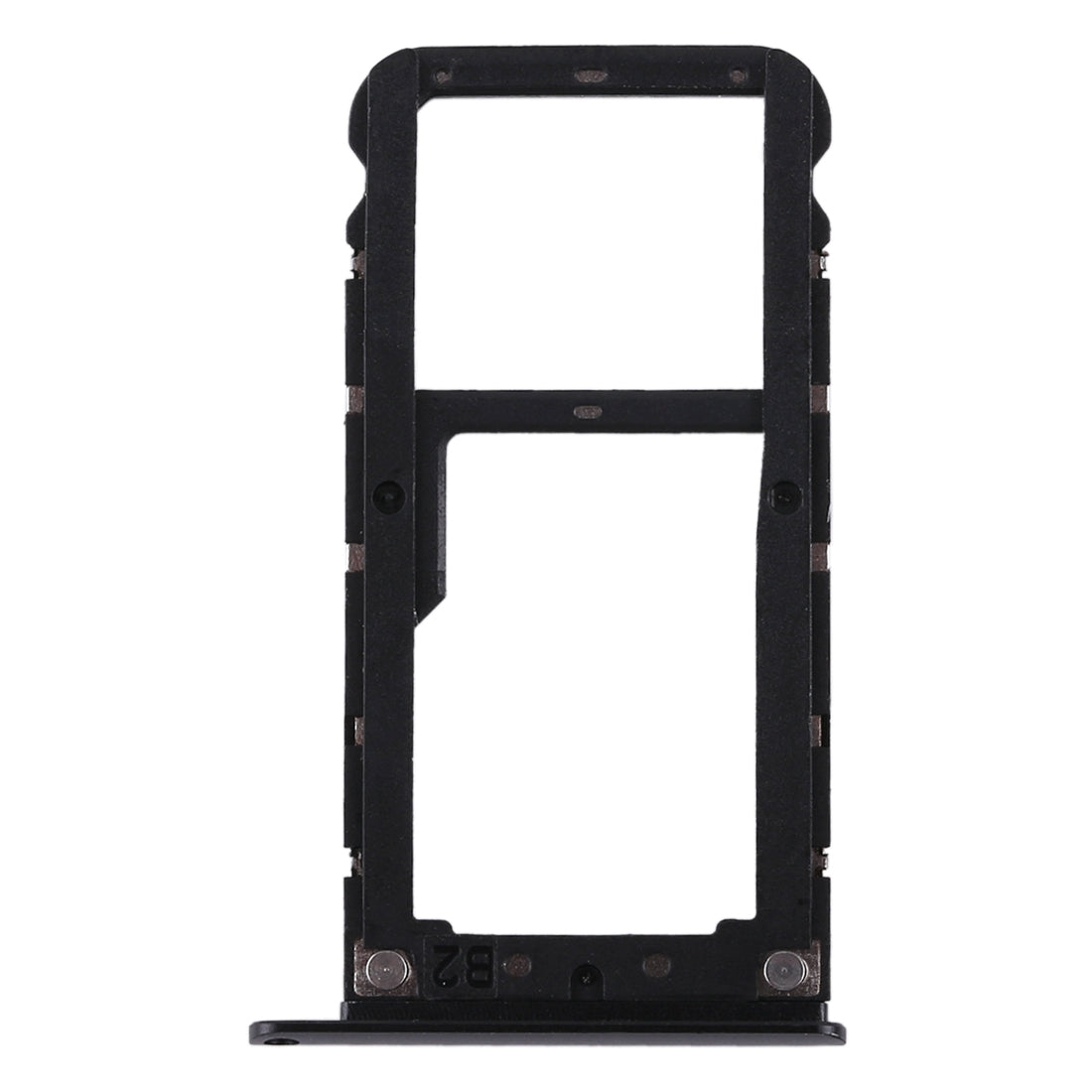 2 SIM Card Tray / Micro SD Card Tray for Xiaomi Redmi Note 5 Black