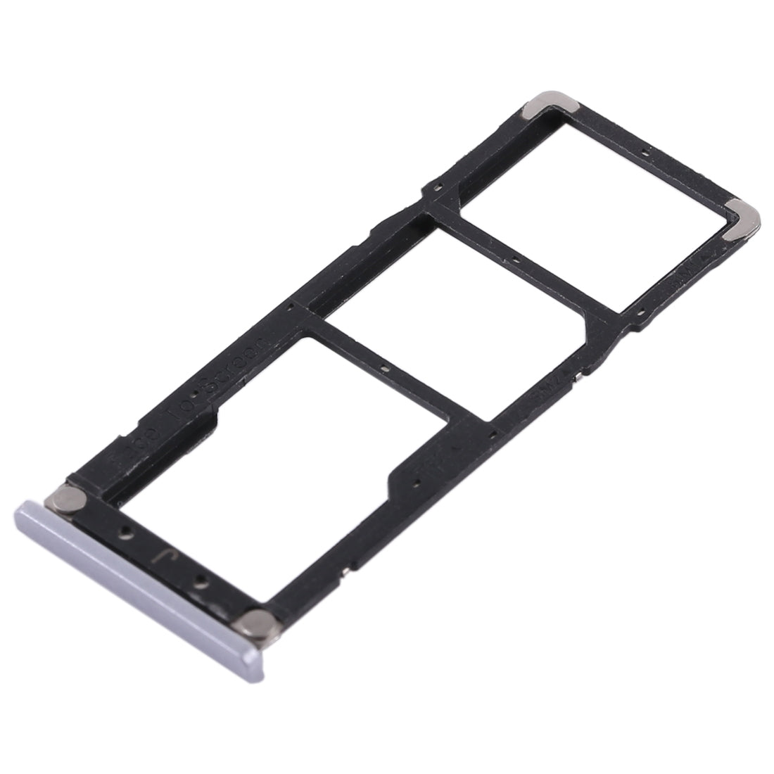 2 SIM Card Tray + Micro SD Card Tray for Xiaomi Redmi Note 5A Grey