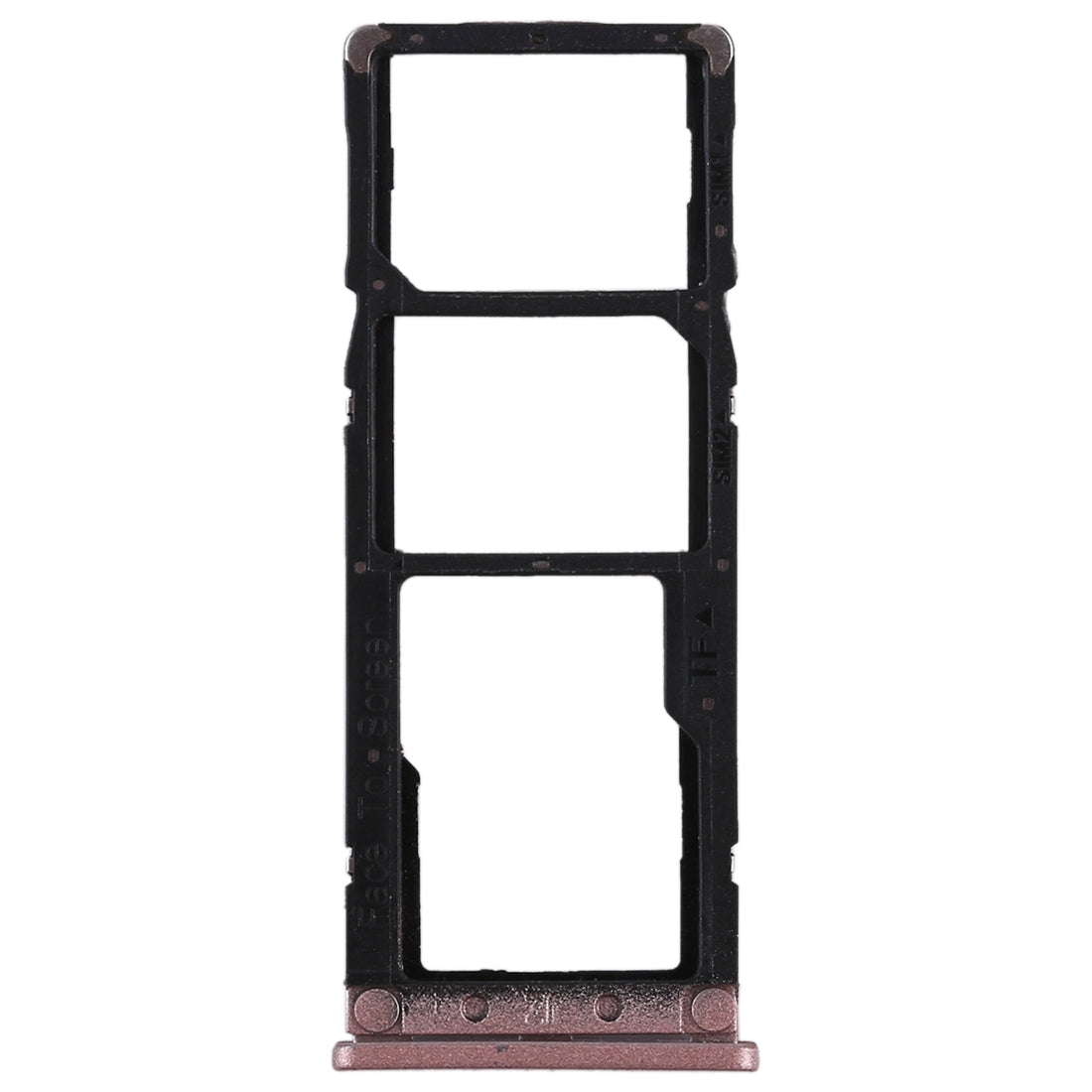 2 SIM Card Tray + Micro SD Card Tray for Xiaomi Redmi Note 5A Rose Gold