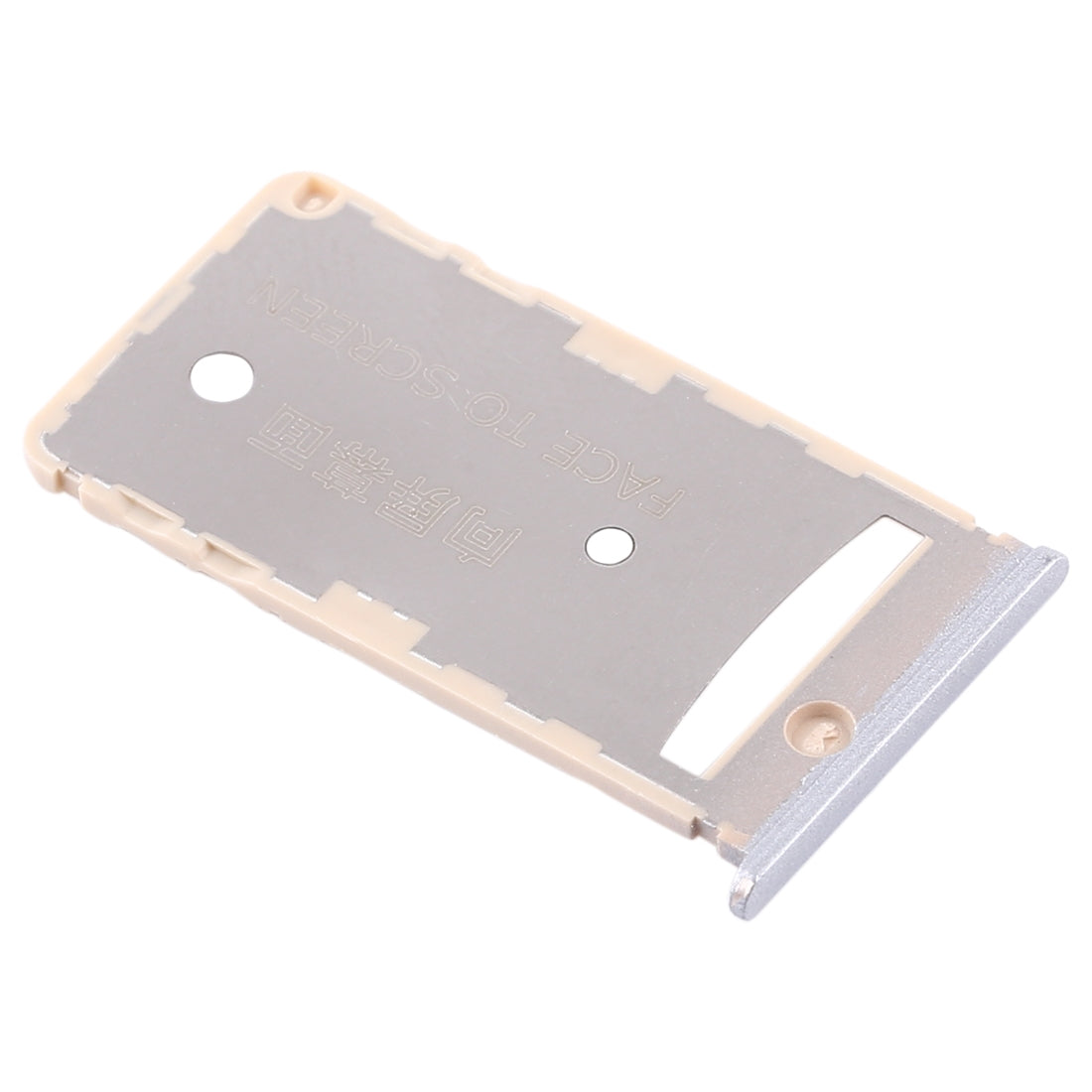 2 SIM Card Tray / Micro SD Card Tray for Xiaomi Redmi 5A Grey