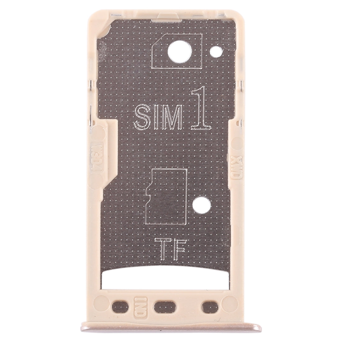 2 SIM Card Tray / Micro SD Card Tray for Xiaomi Redmi 5A Gold