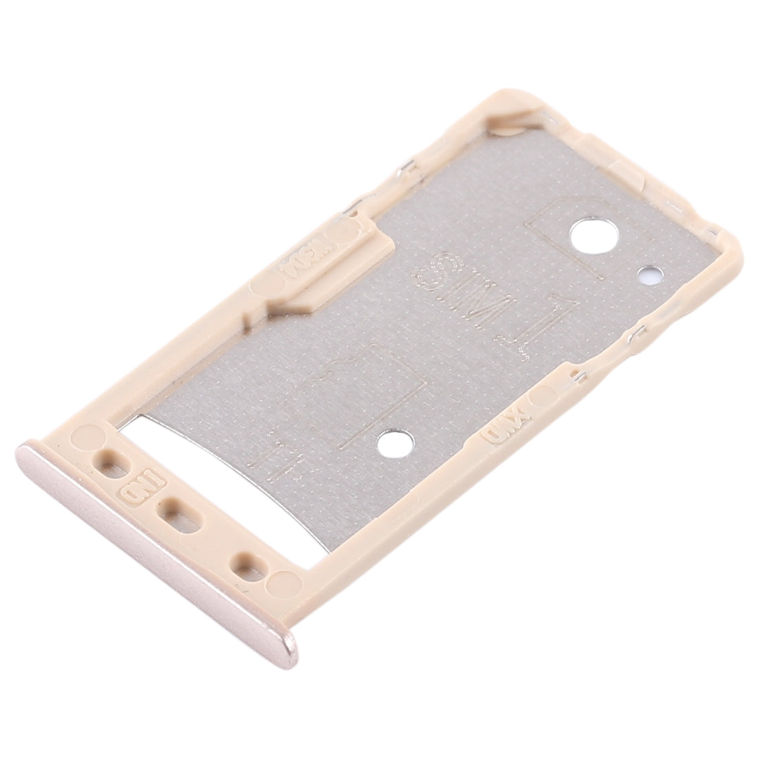 2 SIM Card Tray / Micro SD Card Tray for Xiaomi Redmi 5A Gold