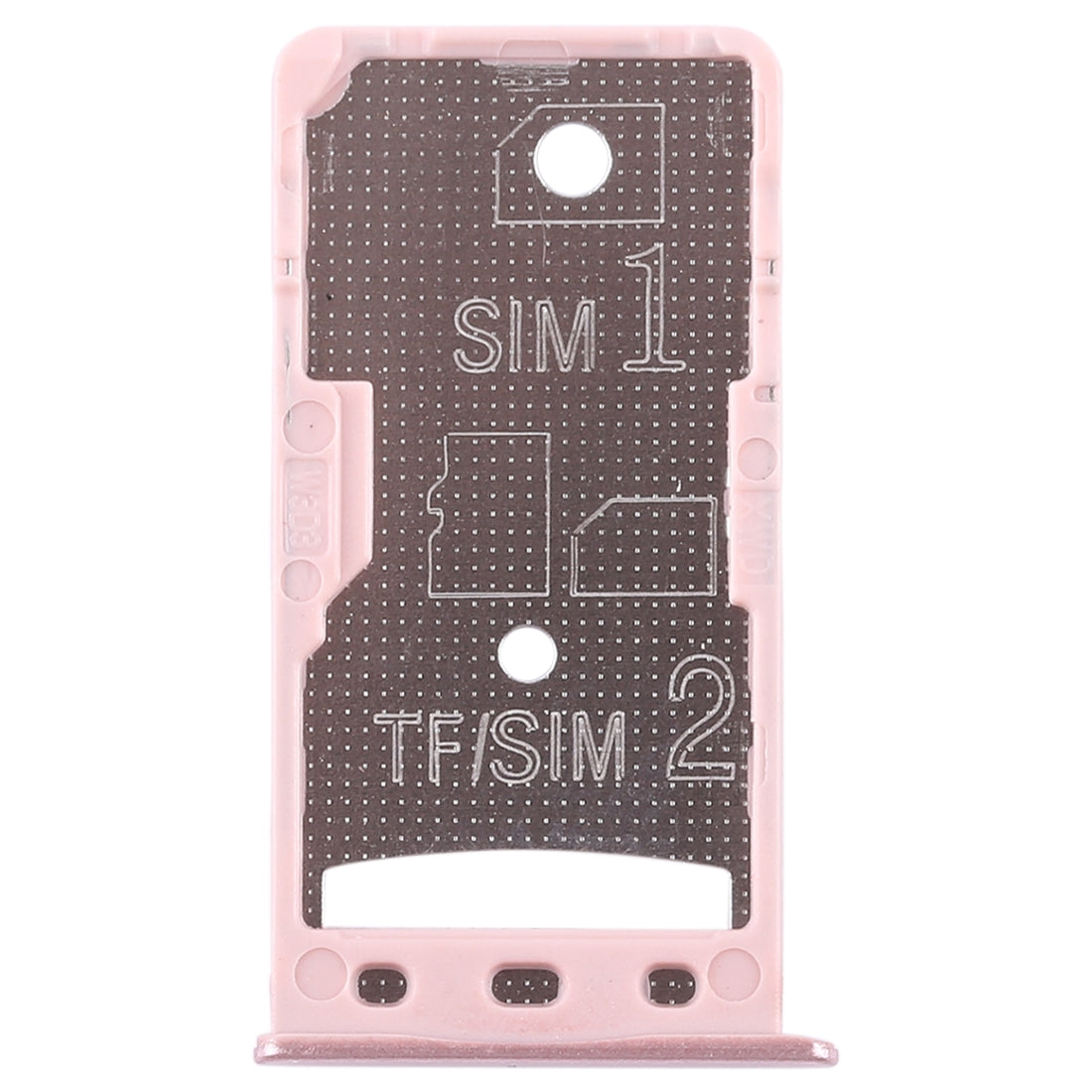 2 SIM Card Tray / Micro SD Card Tray for Xiaomi Redmi 5A Rose Gold