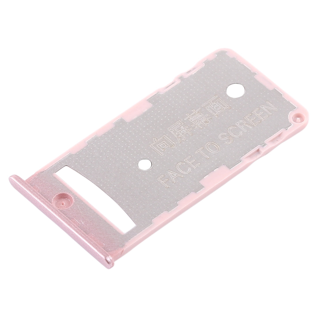 2 SIM Card Tray / Micro SD Card Tray for Xiaomi Redmi 5A Rose Gold
