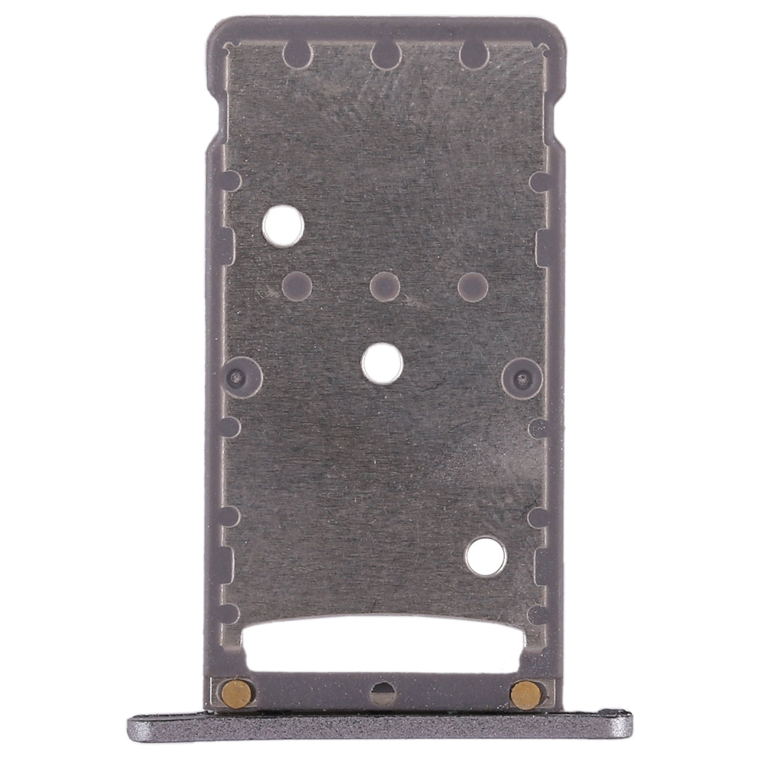 2 SIM Card Tray / Micro SD Card Tray for Huawei Enjoy 6 / AL00 Grey