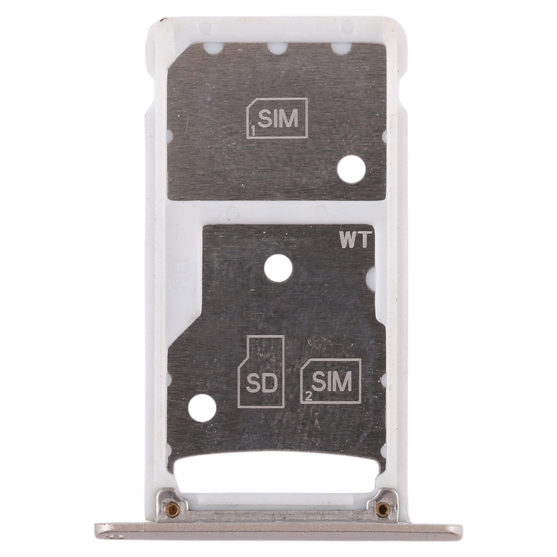 2 SIM Card Tray / Micro SD Card Tray for Huawei Enjoy 6 / AL00 Gold