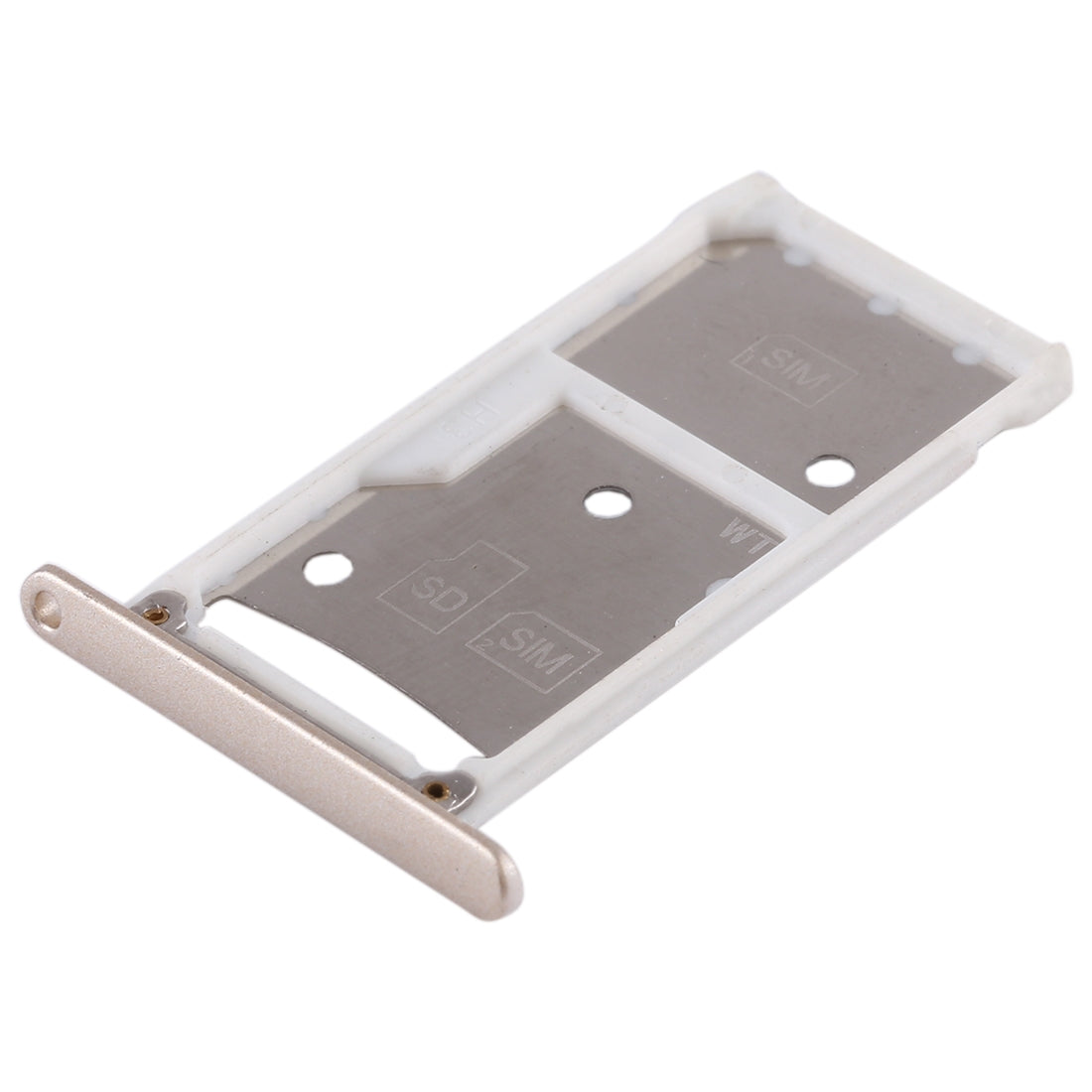 2 SIM Card Tray / Micro SD Card Tray for Huawei Enjoy 6 / AL00 Gold