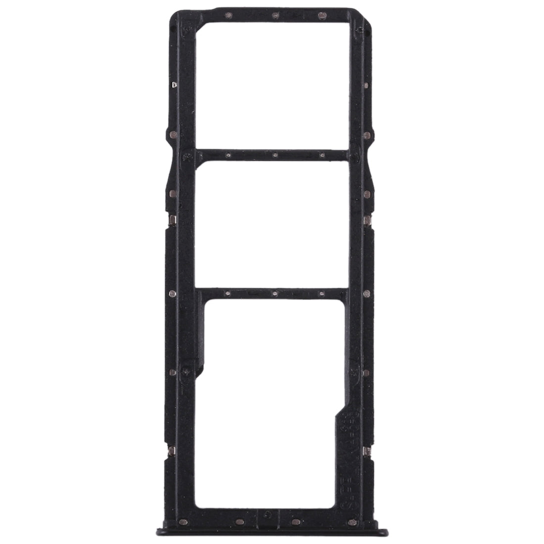 2 SIM Card Tray + Micro SD Card Tray for Huawei Enjoy 8 Plus Black