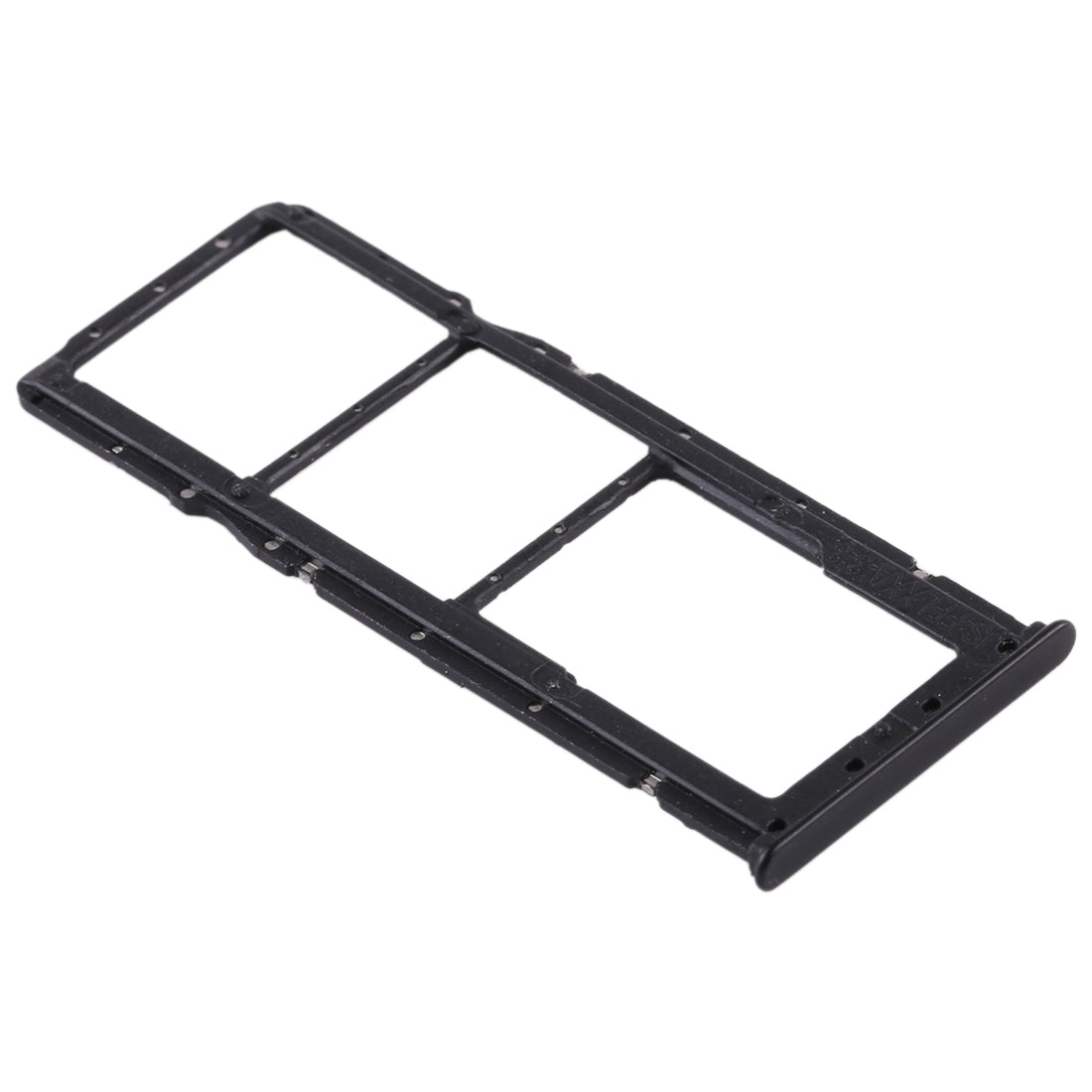 2 SIM Card Tray + Micro SD Card Tray for Huawei Enjoy 8 Plus Black