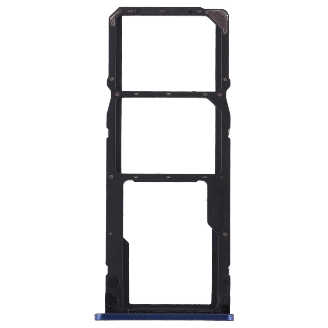 2 SIM Card Tray + Micro SD Card Tray for Huawei Honor Play 7C Blue