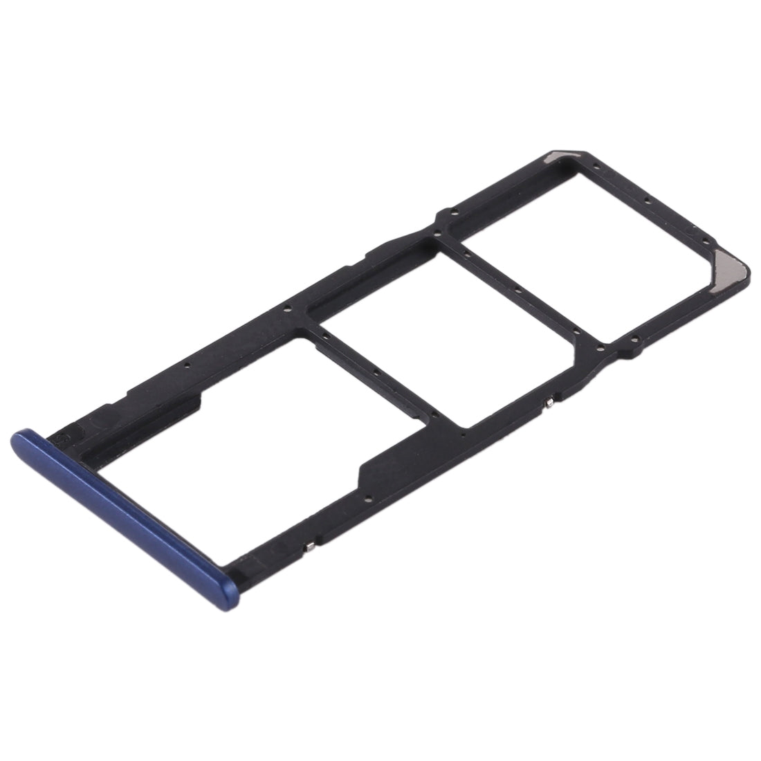 2 SIM Card Tray + Micro SD Card Tray for Huawei Honor Play 7C Blue