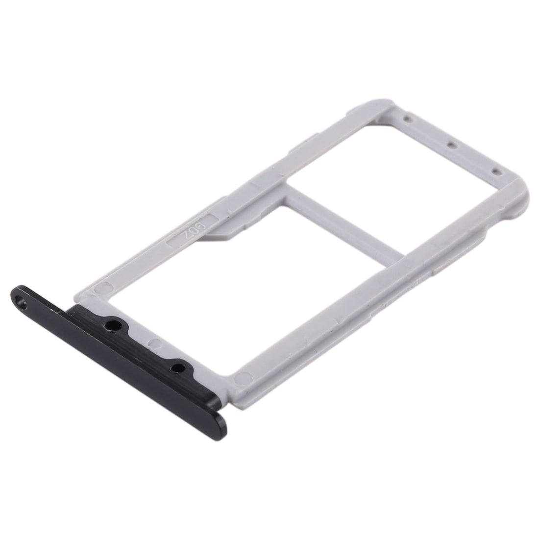 2 SIM Card Tray / Micro SD Card Tray for Huawei Nova 2s Black