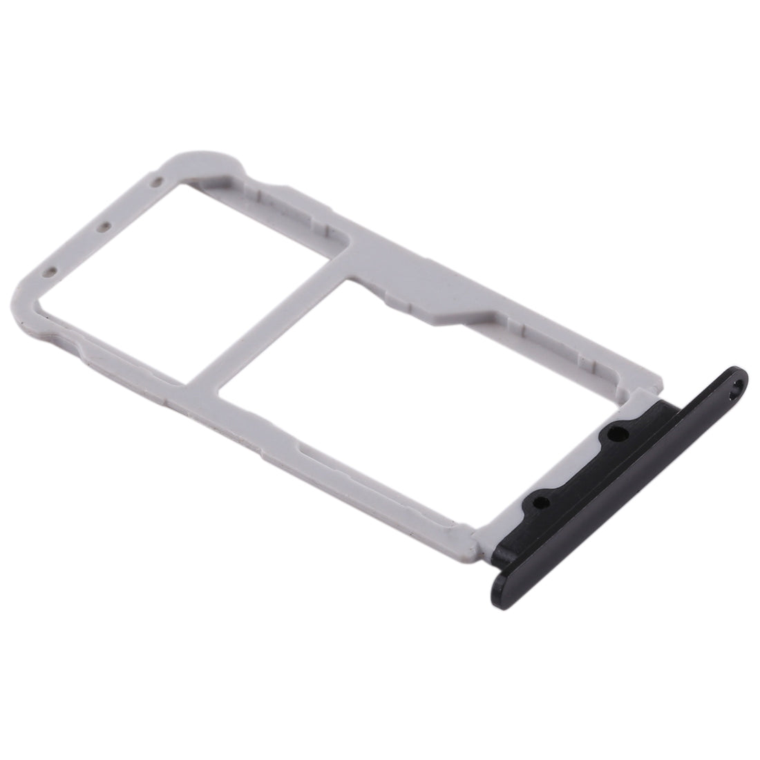 2 SIM Card Tray / Micro SD Card Tray for Huawei Nova 2s Black
