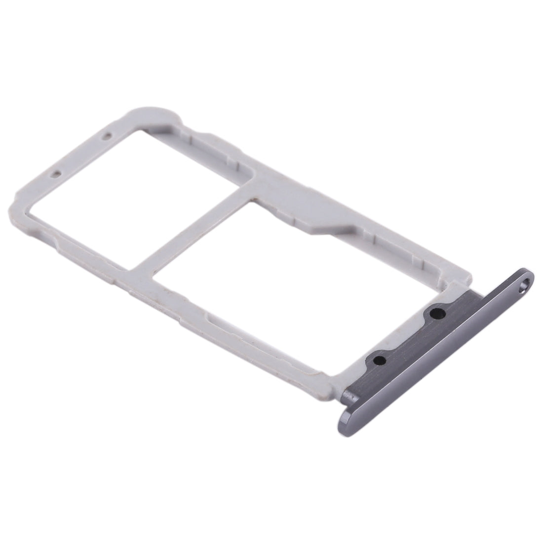 2 SIM Card Tray / Micro SD Card Tray for Huawei Nova 2s Grey