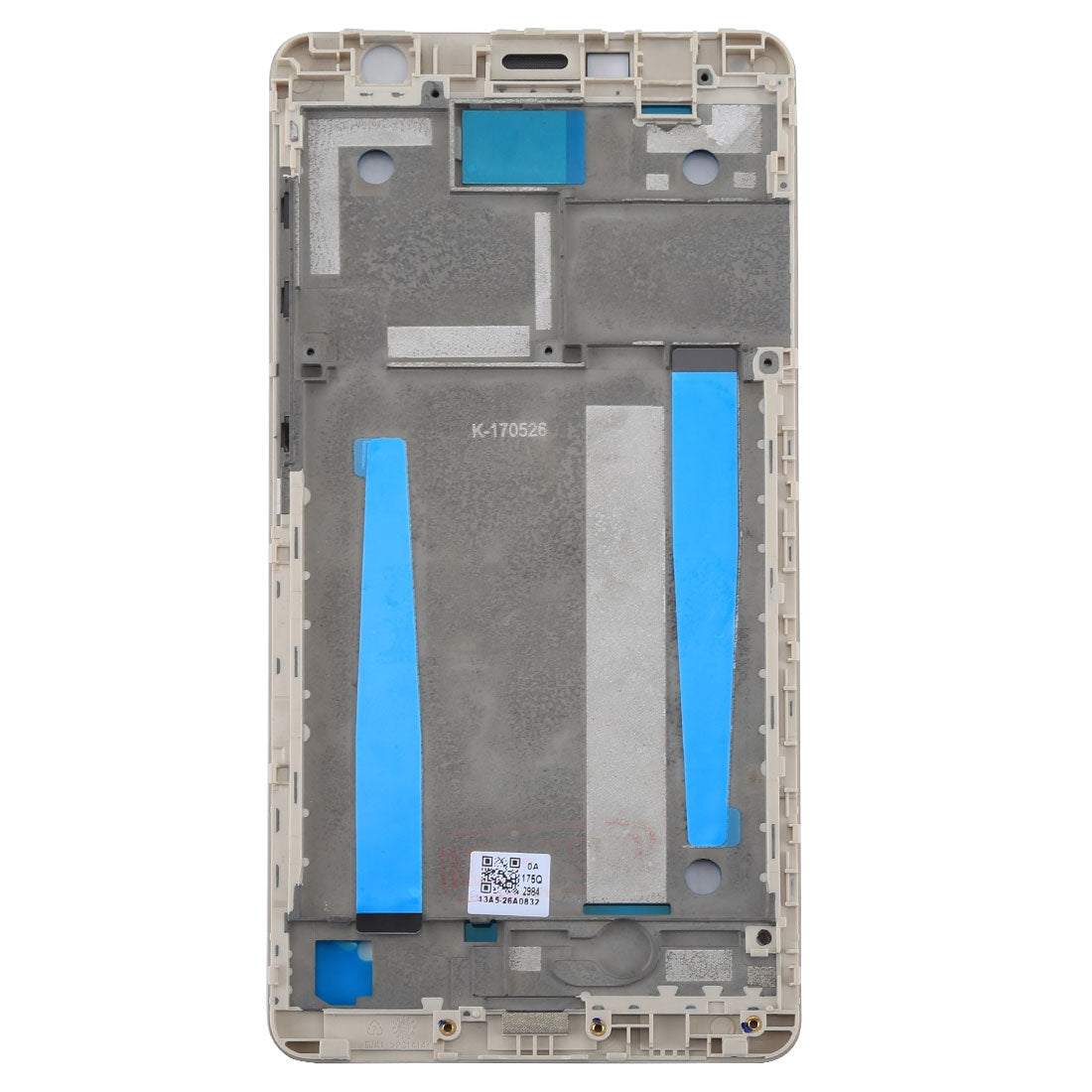 for Asus ZenFone 3  ZS550KL Front Housing LCD Frame Bezel Plate with Adhesive White
