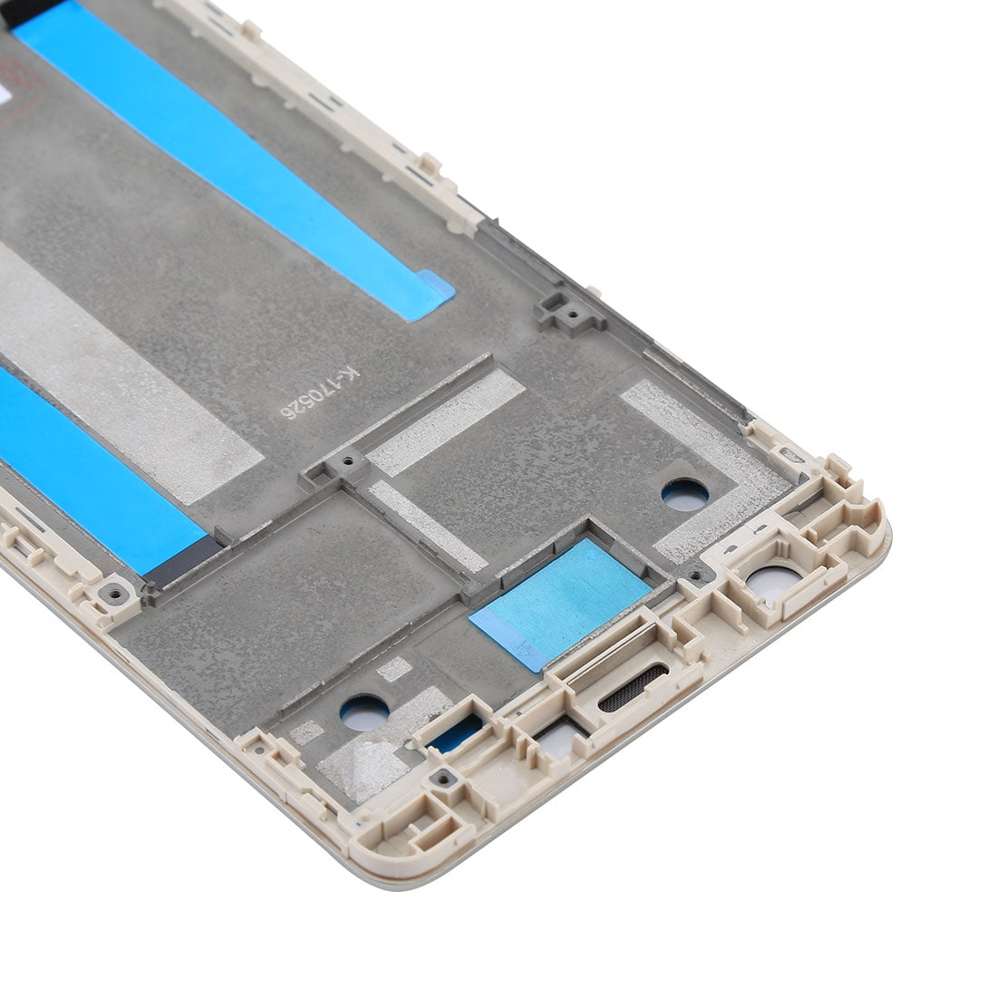 for Asus ZenFone 3  ZS550KL Front Housing LCD Frame Bezel Plate with Adhesive White