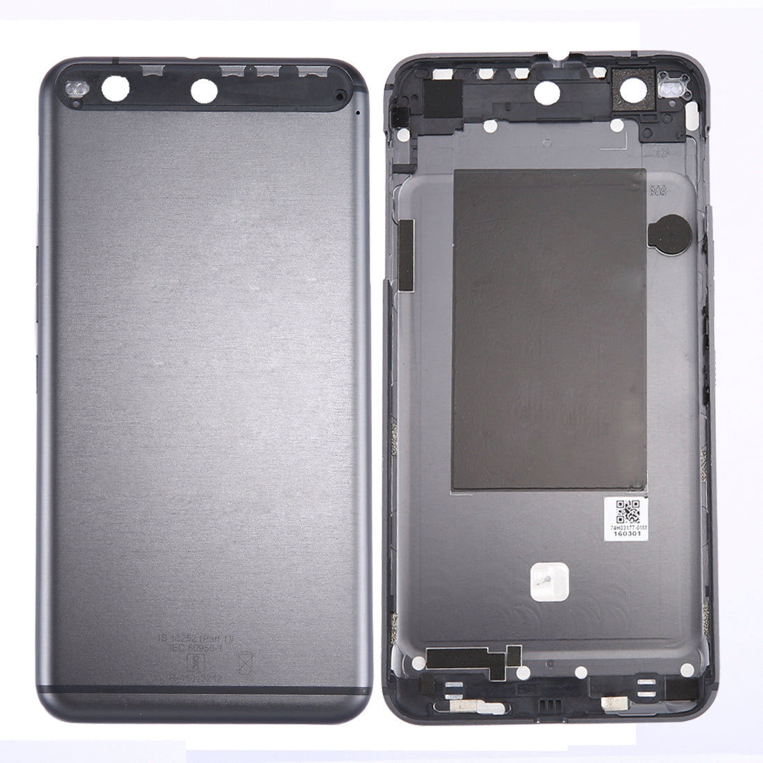 Back Cover for HTC One X9  Carbon Grey
