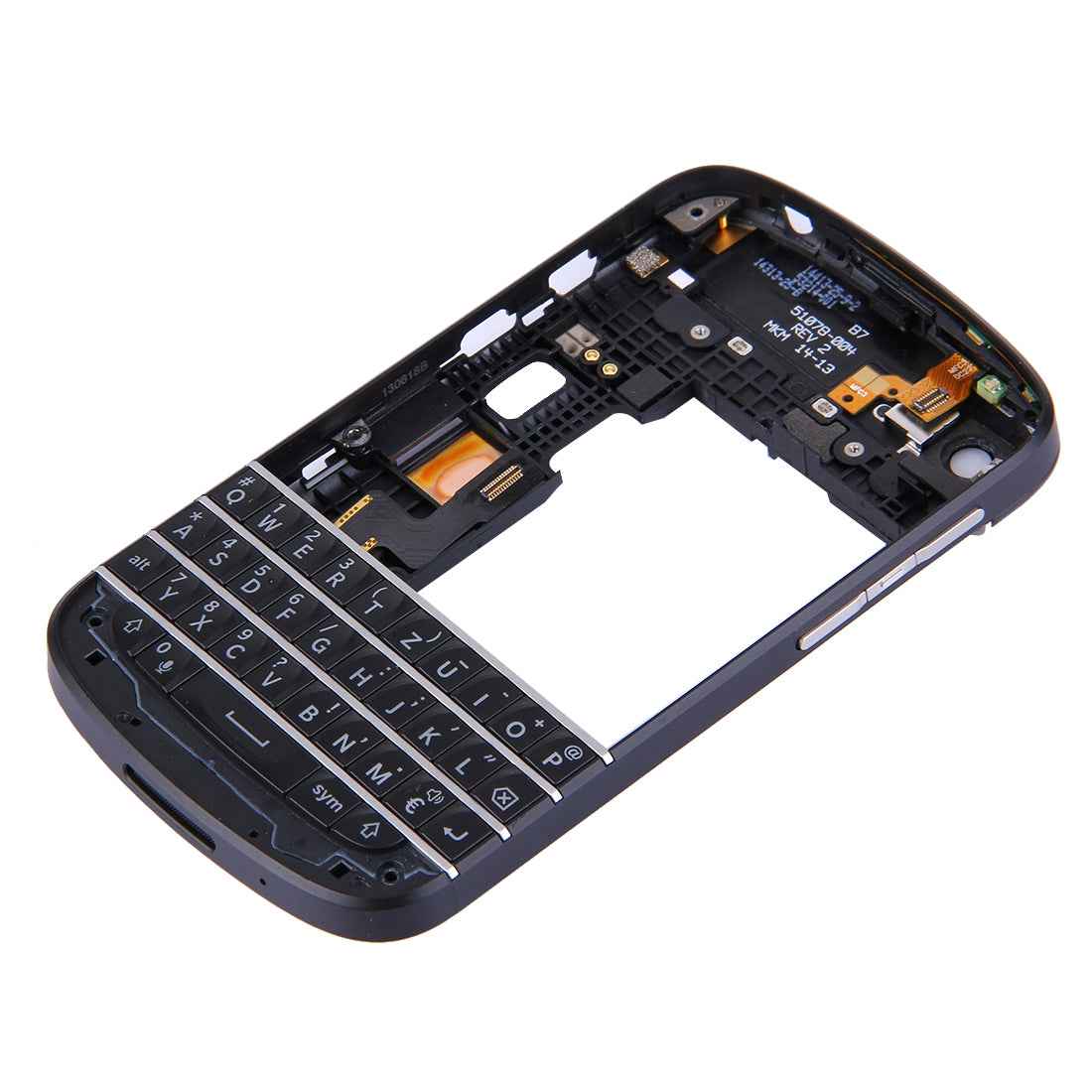 3 in 1 for BlackBerry Q10  Keyboard + Middle Frame Bezel + Back Plate Housing Camera Lens Panel Full Assembly Housing Cover