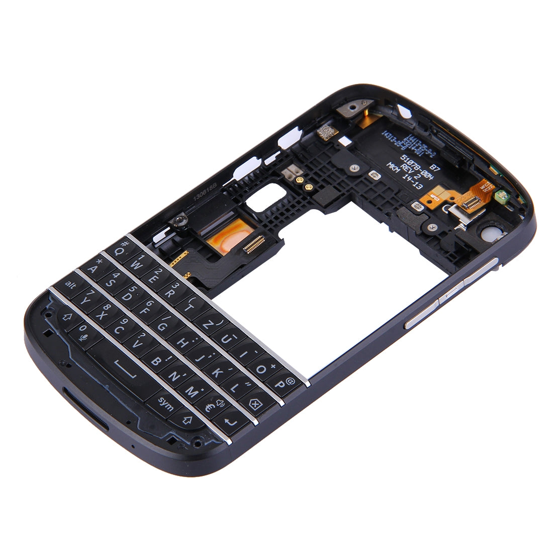 3 in 1 for BlackBerry Q10  Keyboard + Middle Frame Bezel + Back Plate Housing Camera Lens Panel Full Assembly Housing Cover