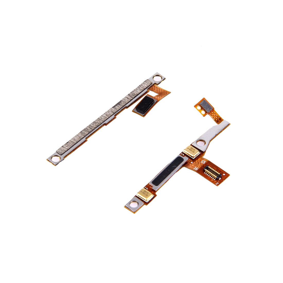 for BlackBerry Classic / Q20 Power Button & Volume Button Flex Cable + Microphone Ribbon Flex Cable