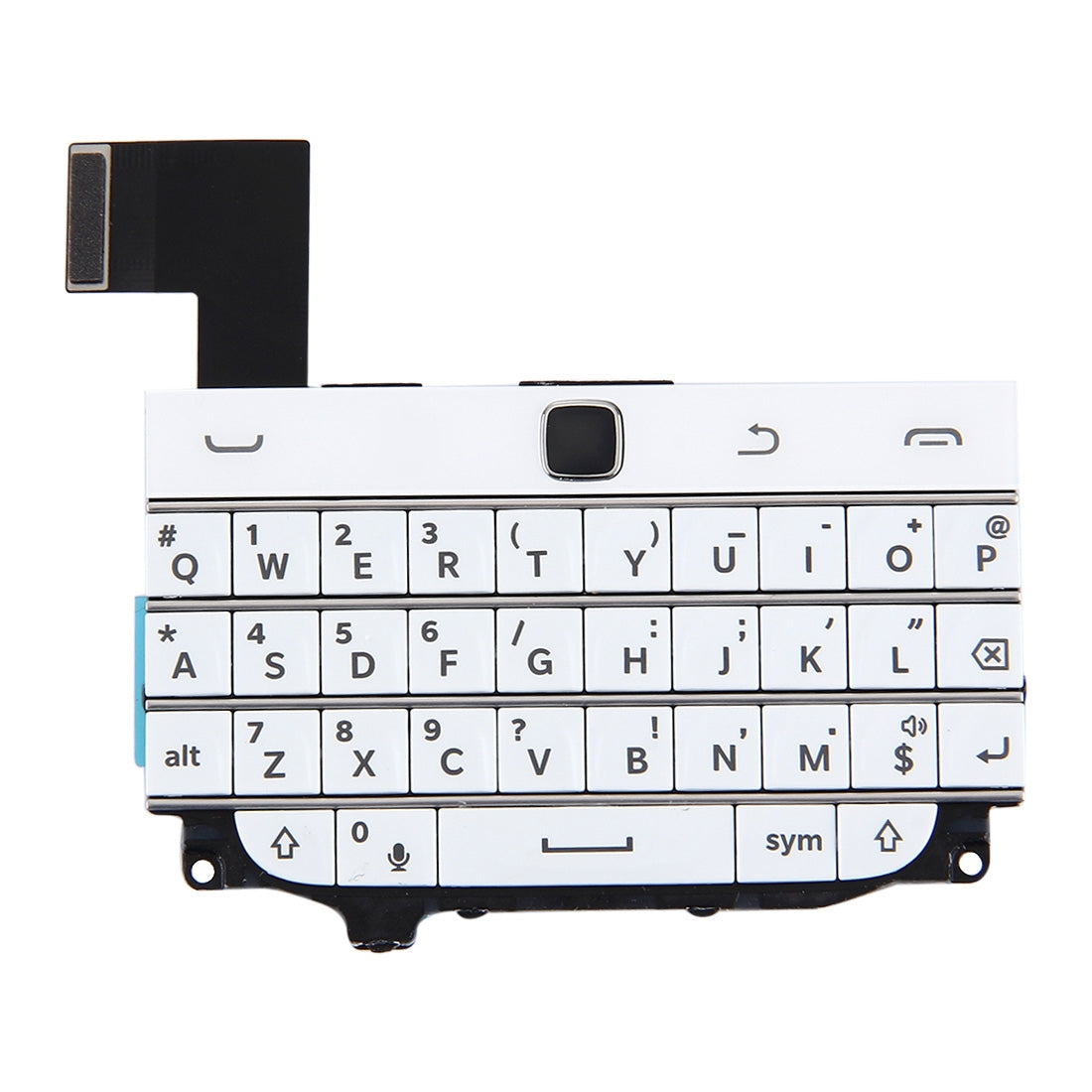 for BlackBerry Classic / Q20 Keyboard Flex Cable White