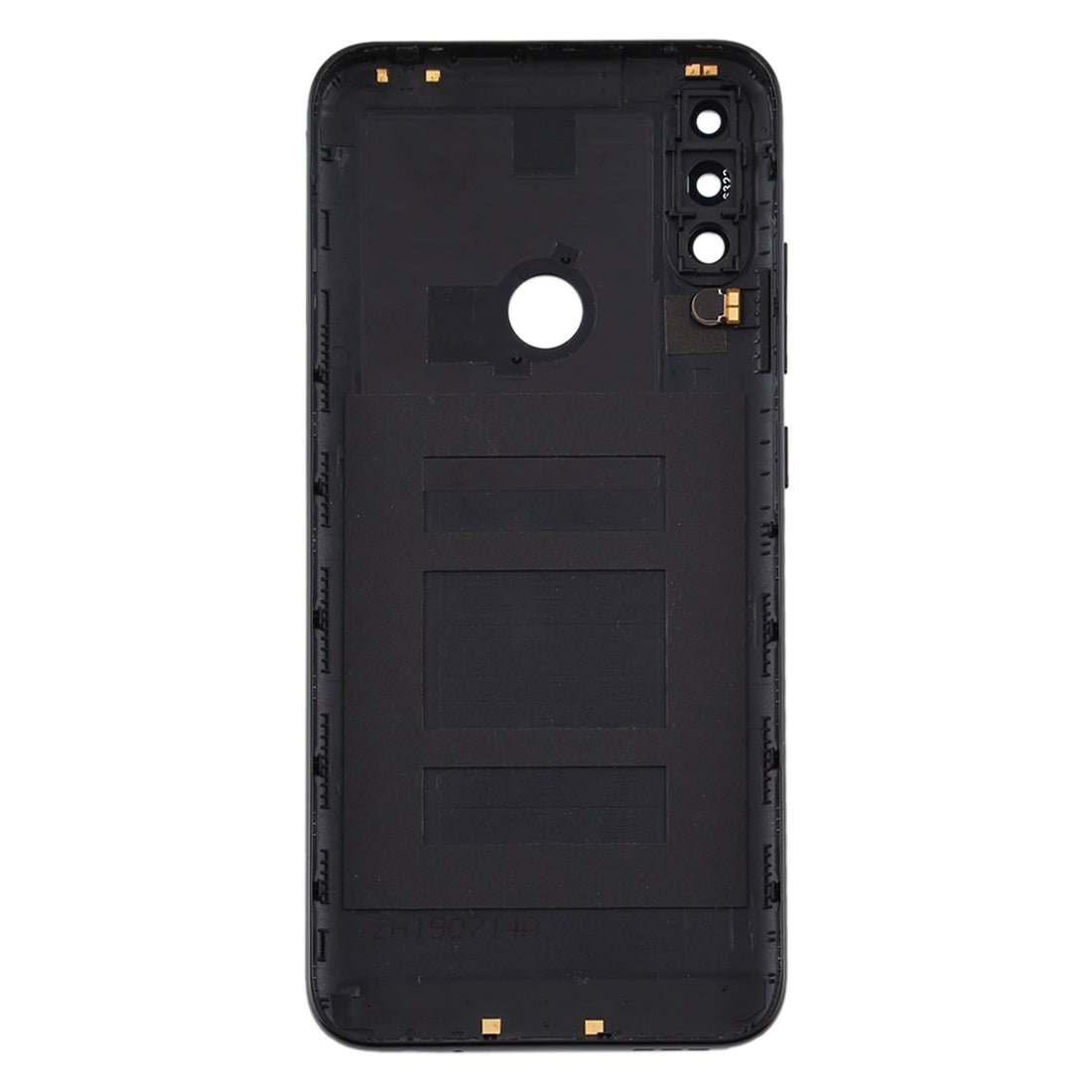 Battery Back Cover with Camera Lens Cover for Lenovo K10 Plus Black