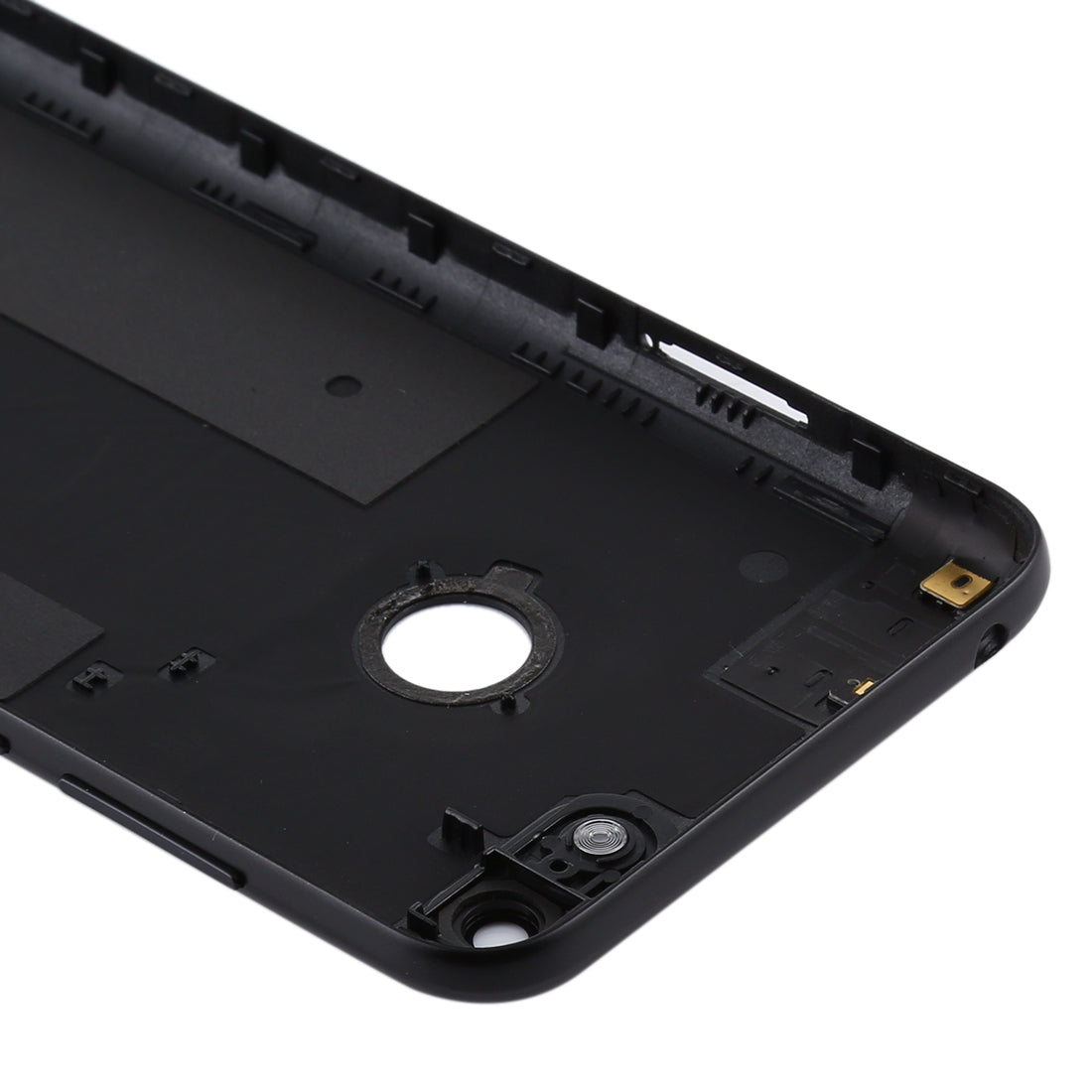 Battery Back Cover with Camera Lens Cover for Lenovo A5 Black