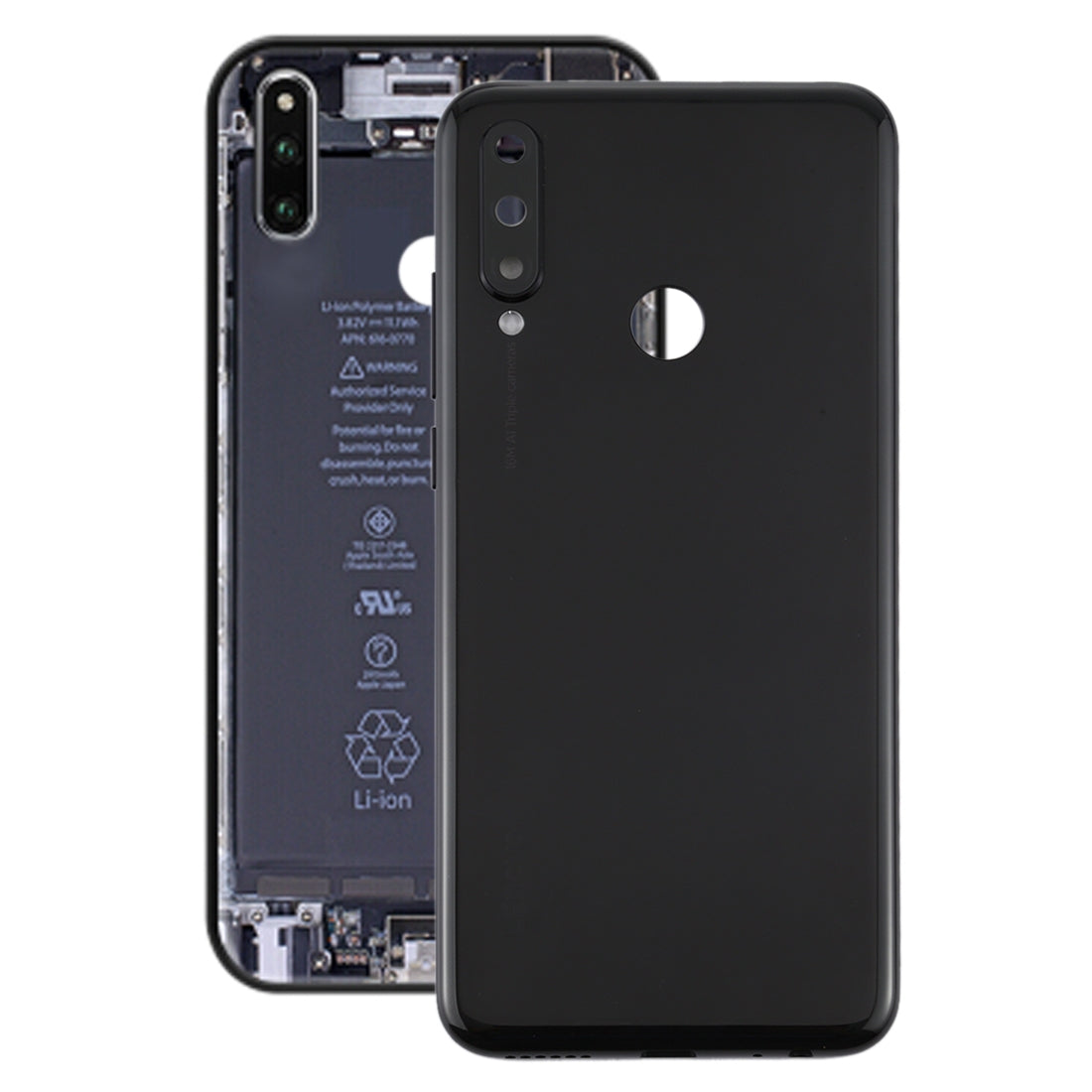 Battery Back Cover for Lenovo Z6 Youth / Z6 Lite / I38111 Black