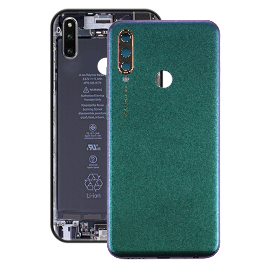 Battery Back Cover for Lenovo Z6 Youth / Z6 Lite / I38111 Green