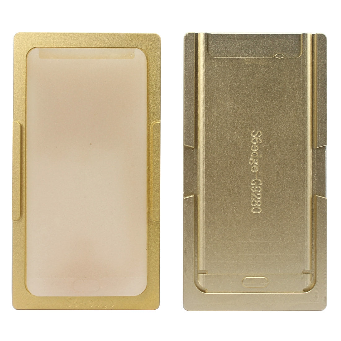 Aluminium Alloy + Silicone Precision Screen Refurbishment Mould Molds For Galaxy S6 Edge+ / G928