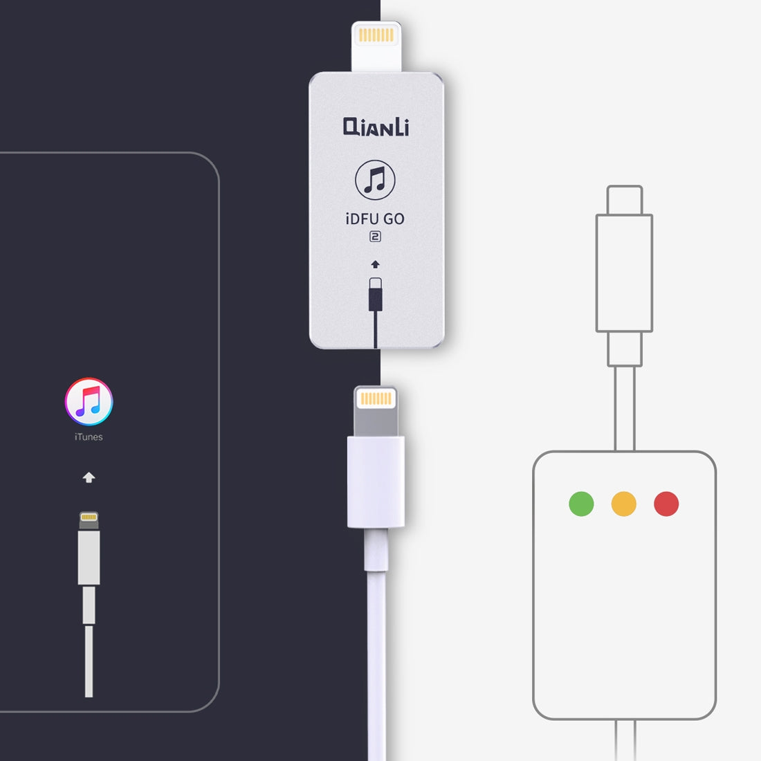 8 Pin Interface Convenient Phone Series Modification Booster, Support Engineering Serial Port Mode