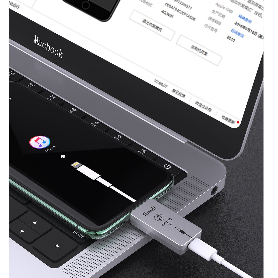 8 Pin Interface Convenient Phone Series Modification Booster, Support Engineering Serial Port Mode