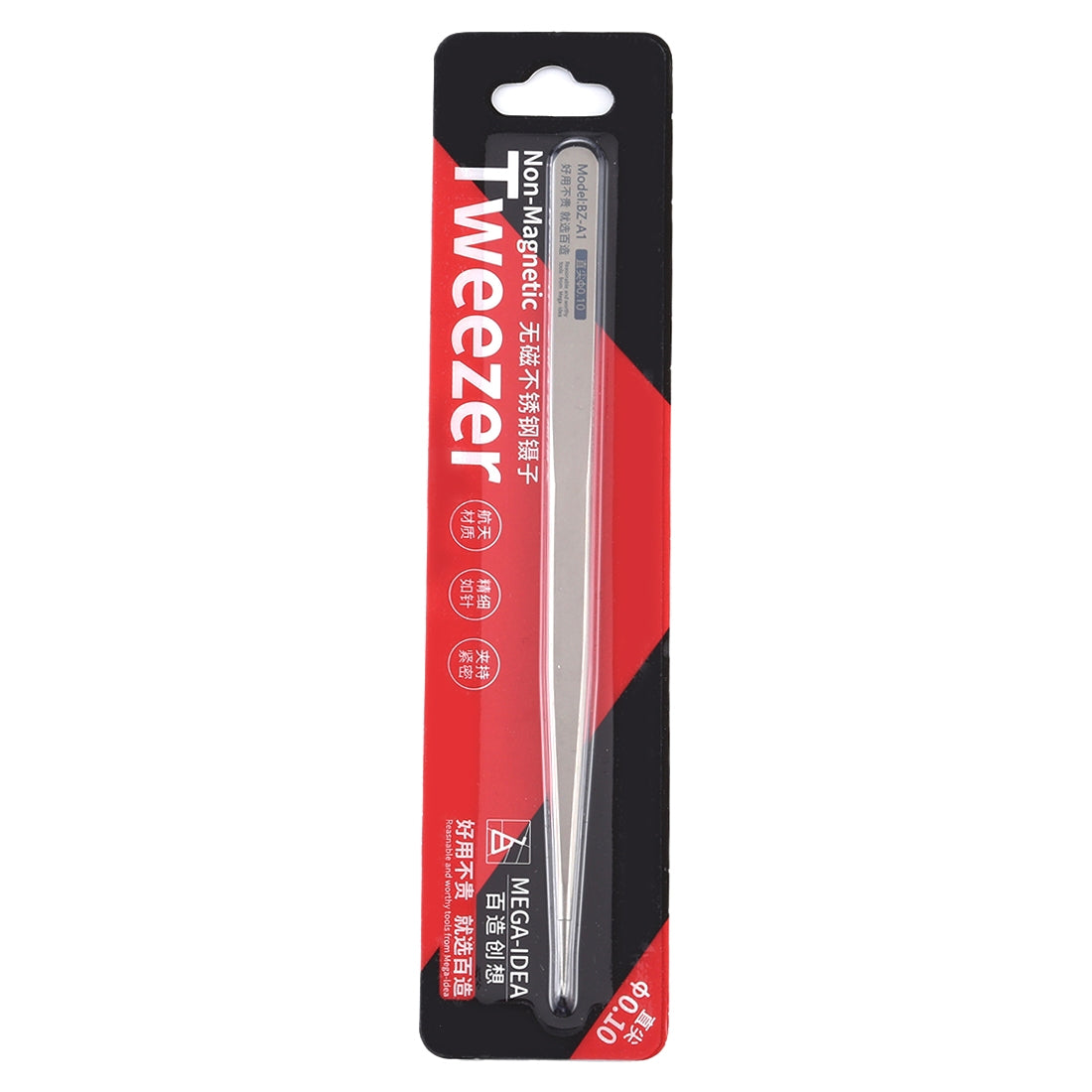 BZ-A1 0.1mm Non-magnetic Stainless Steel Tweezers