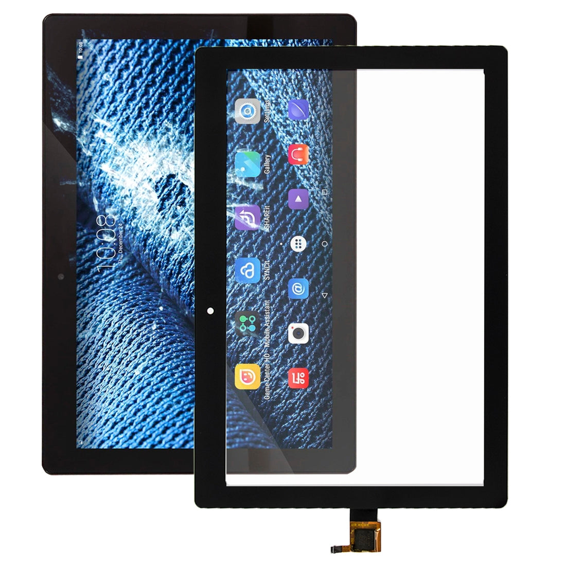 For Lenovo Tab 2 A10-30 X30F Touch Panel Black