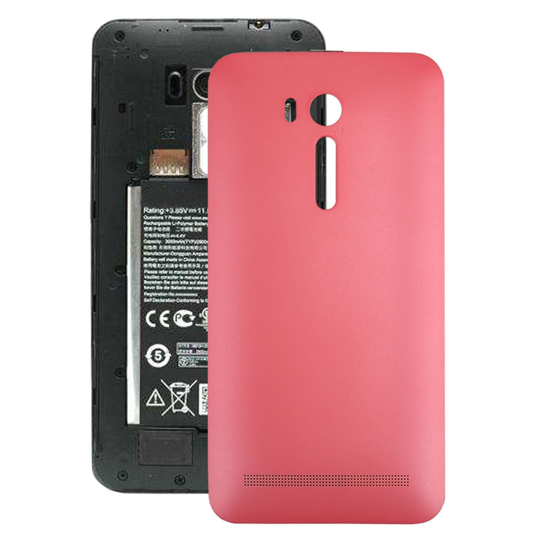 Back Battery Cover for 5.5 inch Asus Zenfone Go / ZB551KL Pink