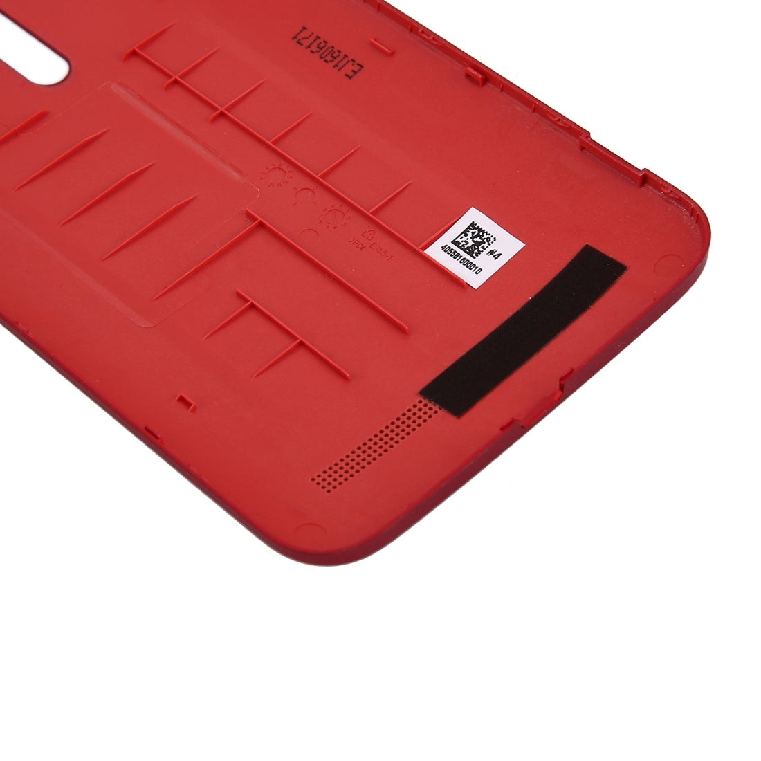Back Battery Cover for 5.5 inch Asus Zenfone Go / ZB551KL Red