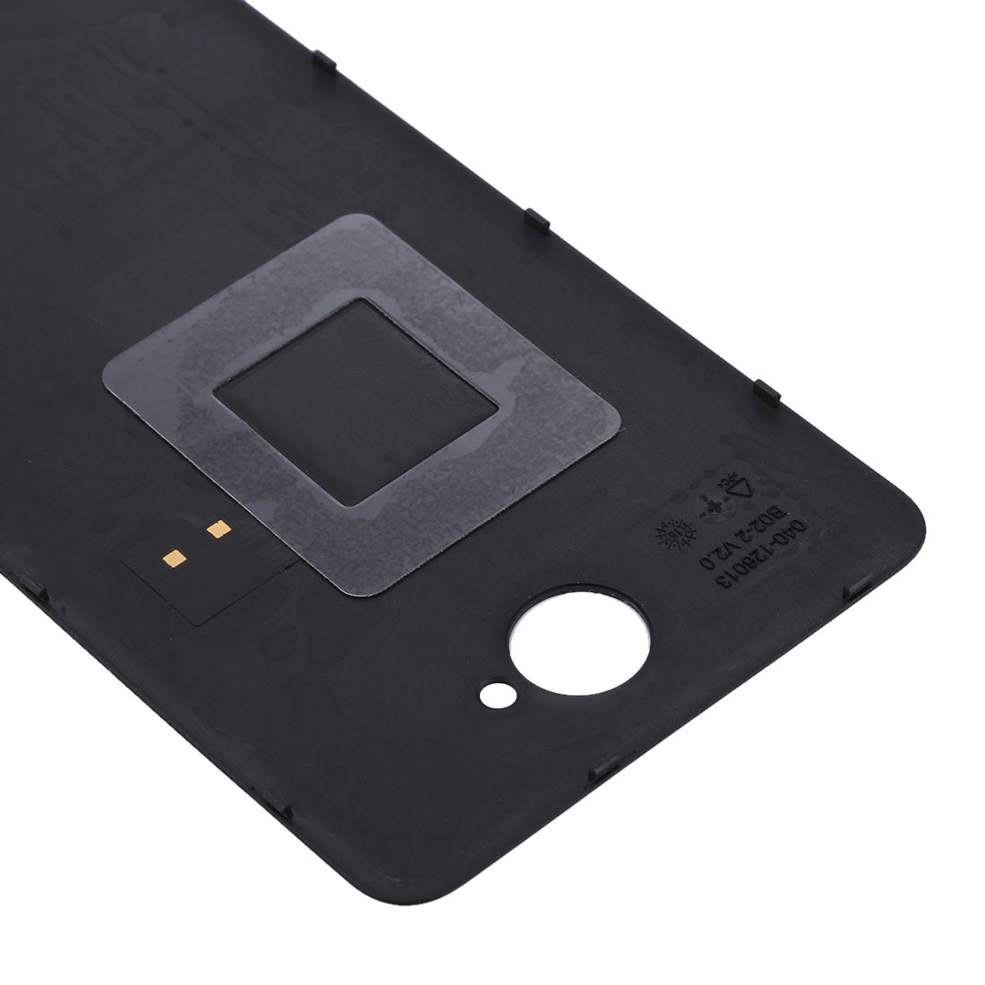 for MicroLumia 650 Battery Back Cover with NFC Sticker Black