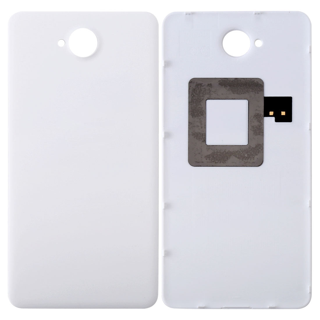 for MicroLumia 650 Battery Back Cover with NFC Sticker White