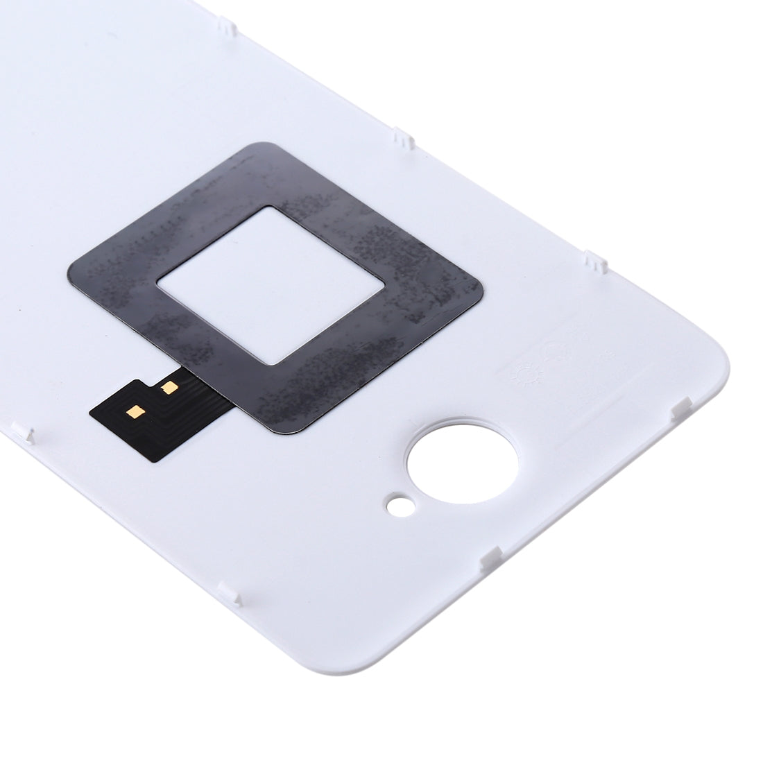 for MicroLumia 650 Battery Back Cover with NFC Sticker White