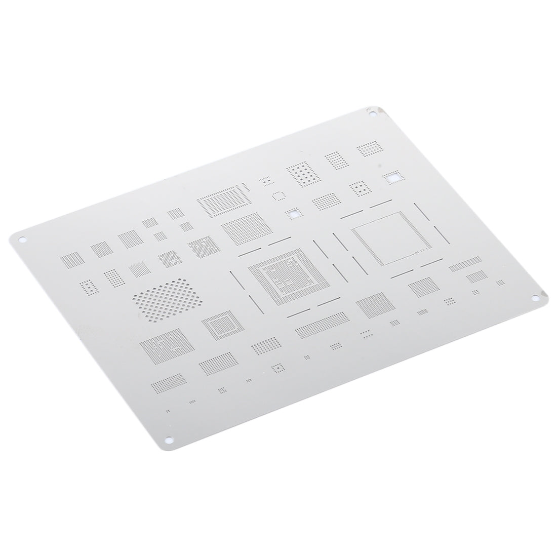 A-11 IC Chip BGA Reballing Stencil Kits Set Tin Plate For iPhone X / 8 / 8 Plus