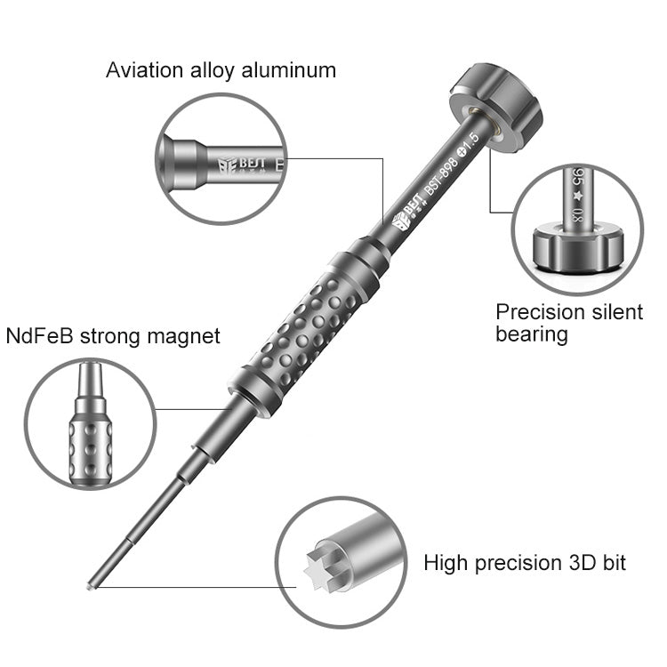 BST-898 6 in 1 3D Screwdriver For Mobile Phone Dismantling