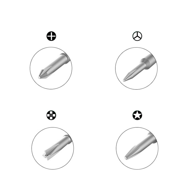 BST-9903 4 in 1 Mobile Phone Screwdriver For Apple Mobile Phone Dismantling Screwdriver