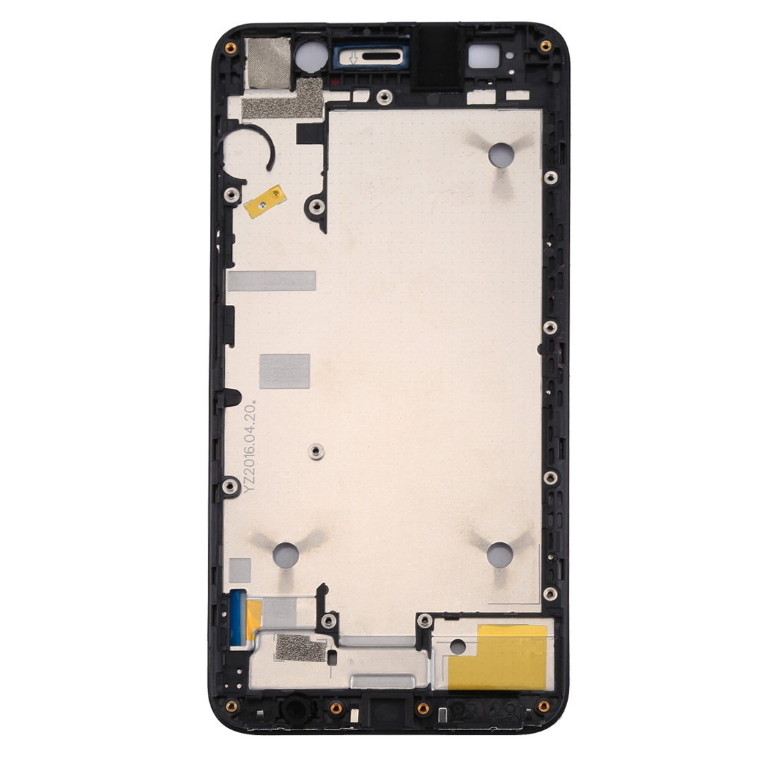 For Huawei Y6 / Honor 4A Front Housing LCD Frame Bezel Plate Black