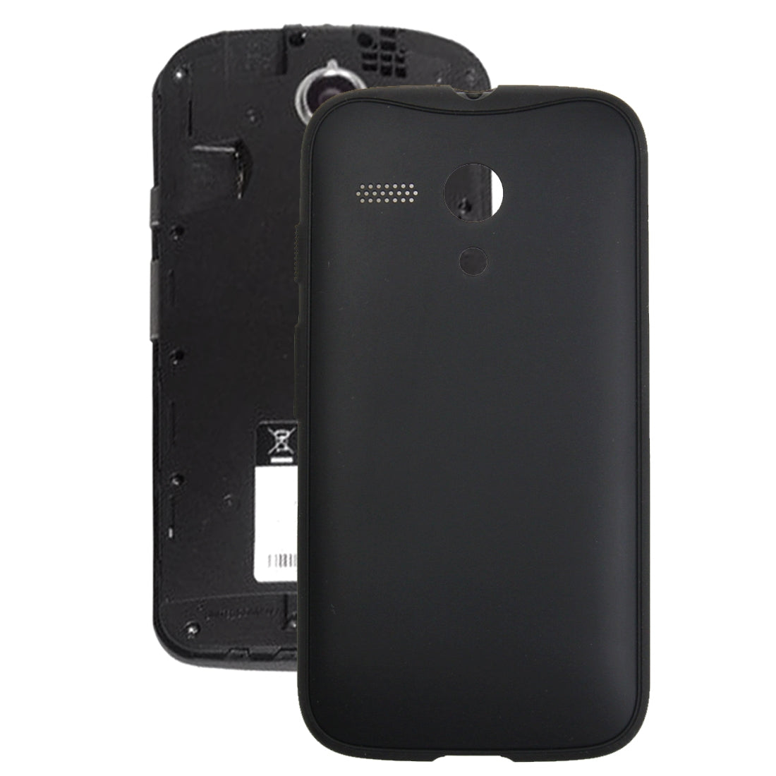 Anti-shock Battery Back Cover for Motorola Moto G  Black