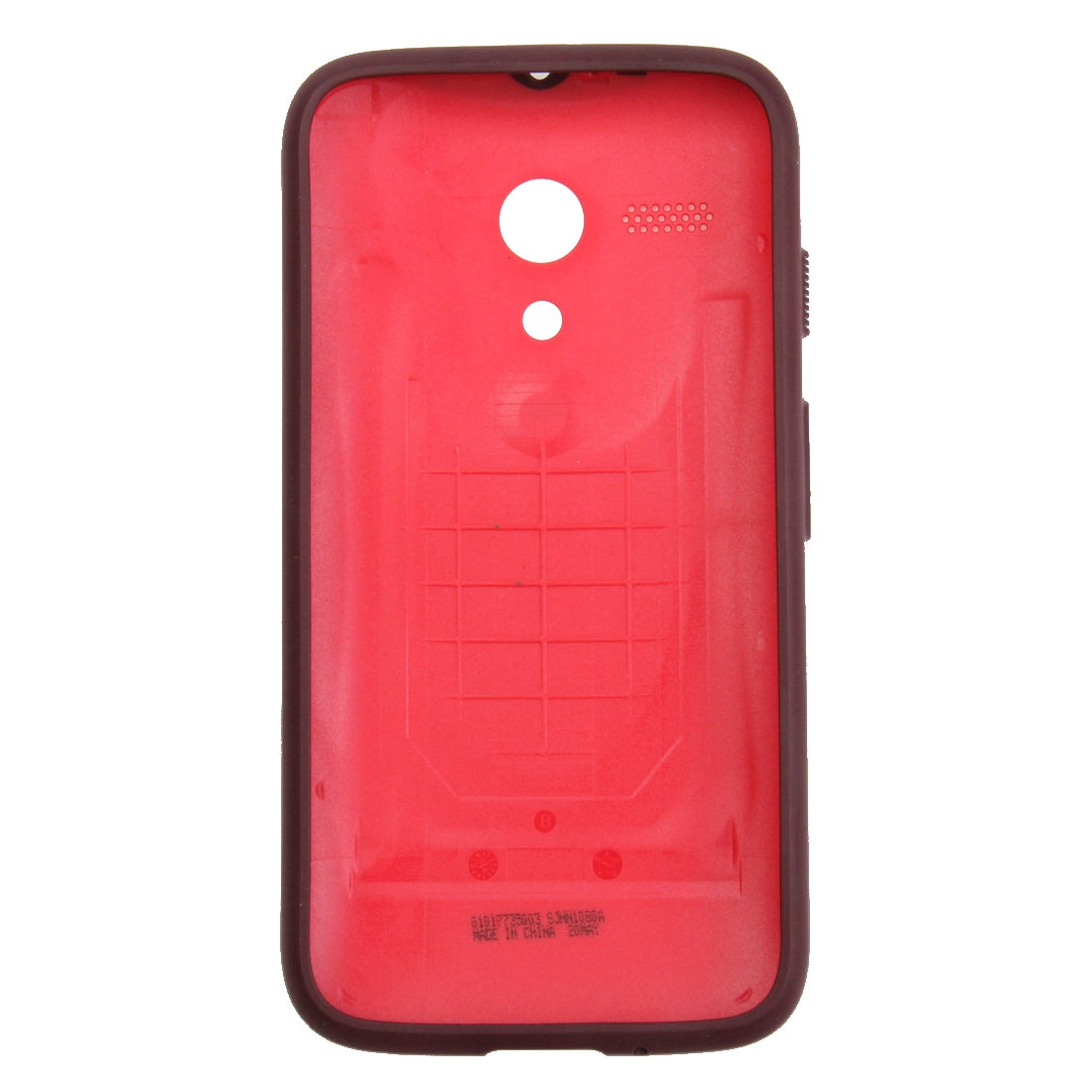 Anti-shock Battery Back Cover for Motorola Moto G  Red + Dark Red