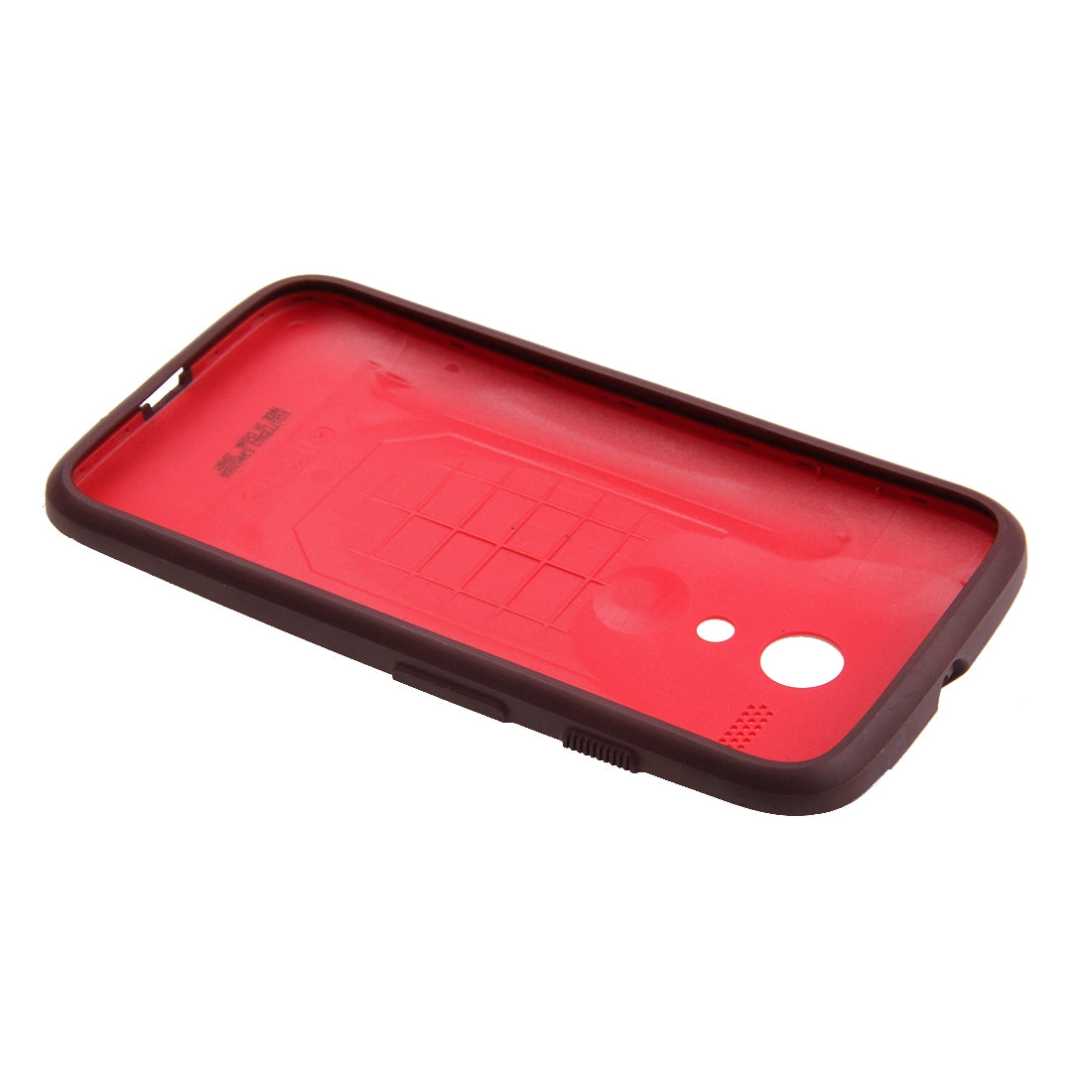 Anti-shock Battery Back Cover for Motorola Moto G  Red + Dark Red